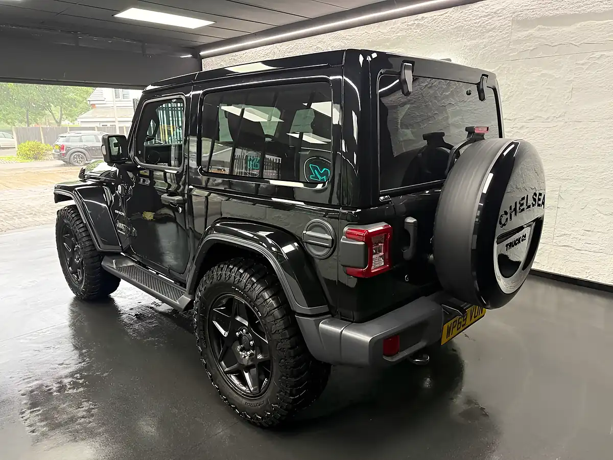 Used 2019 Jeep Wrangler Sahara Black - Interior and Exterior details 11
