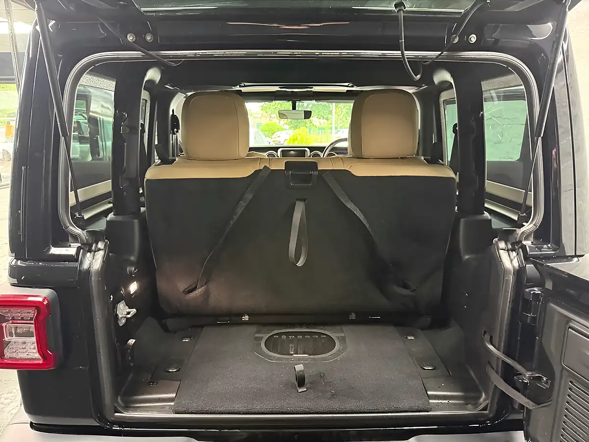 Used 2019 Jeep Wrangler Sahara Black - Interior and Exterior details 14