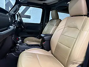 Used 2019 Jeep Wrangler Sahara Black - Interior and Exterior details 2