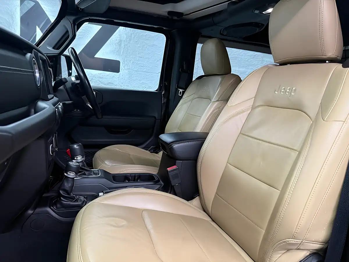 Used 2019 Jeep Wrangler Sahara Black - Interior and Exterior details 2
