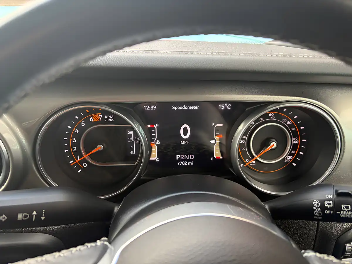 Used 2019 Jeep Wrangler Sahara Firecracker Red - Interior and Exterior details 10