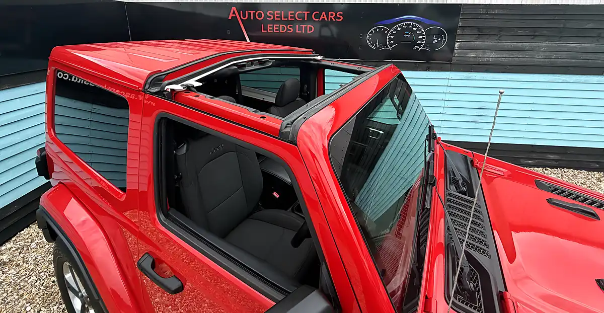 Used 2019 Jeep Wrangler Sahara Firecracker Red - Interior and Exterior details 11
