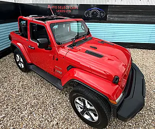 Used 2019 Jeep Wrangler Sahara Firecracker Red - Interior and Exterior details 15