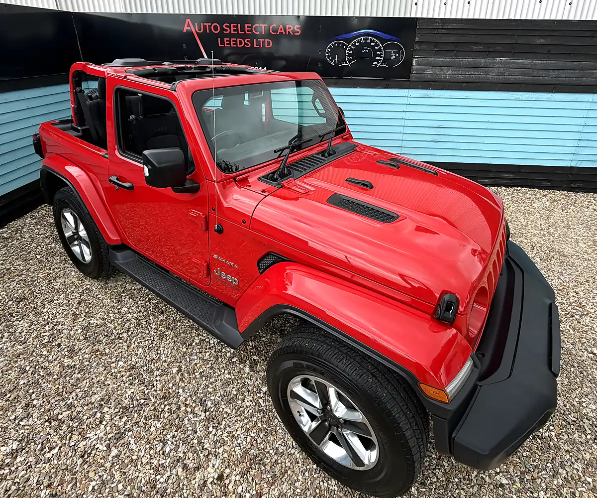 Used 2019 Jeep Wrangler Sahara Firecracker Red - Interior and Exterior details 15