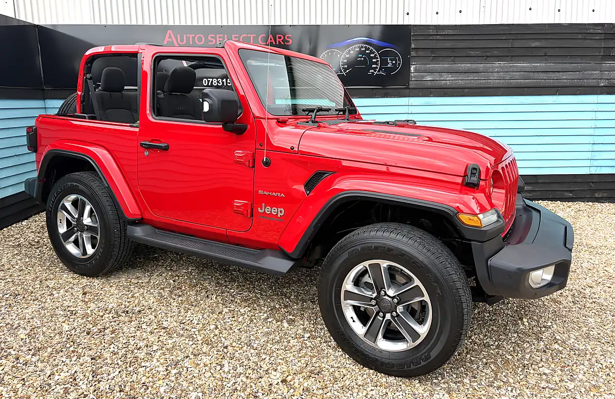 Used 2019 Jeep Wrangler Sahara Firecracker Red - Interior and Exterior details 3