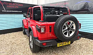 Used 2019 Jeep Wrangler Sahara Firecracker Red - Interior and Exterior details 4