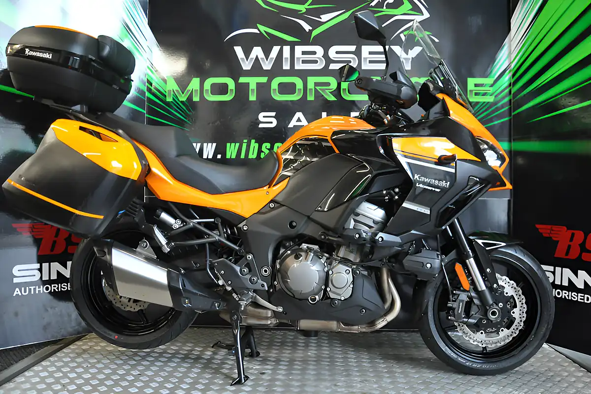 Used 2019 Kawasaki Versys 1000 Tourer Orange - Front View
