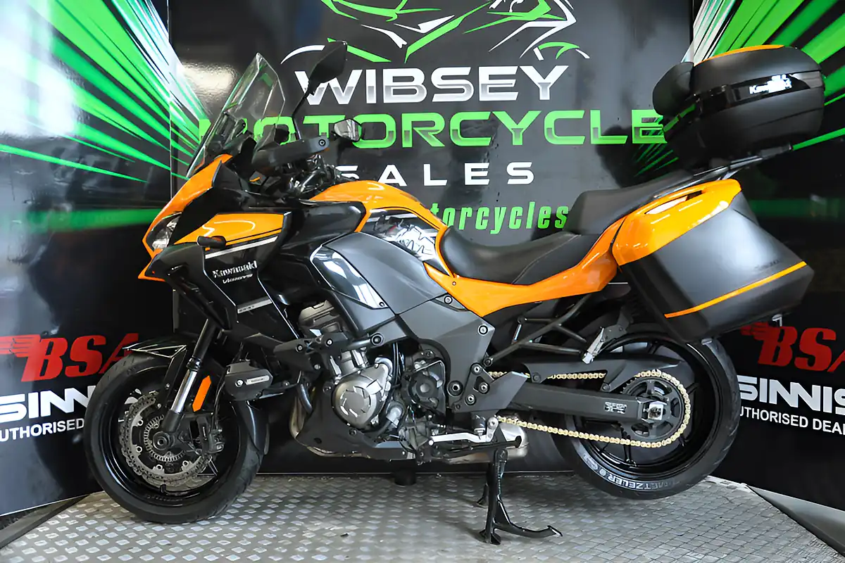 Used 2019 Kawasaki Versys 1000 Tourer Orange - Interior and Exterior details 2