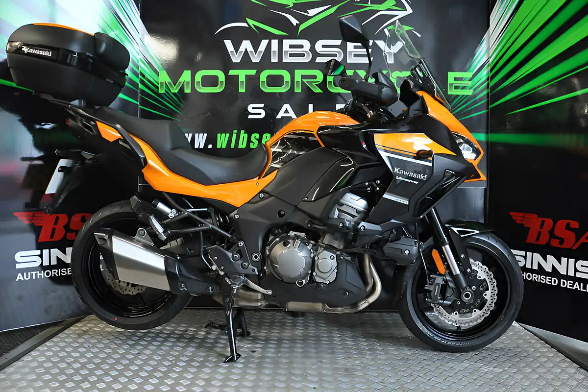 Used 2019 Kawasaki Versys 1000 Tourer Orange - Interior and Exterior details 20