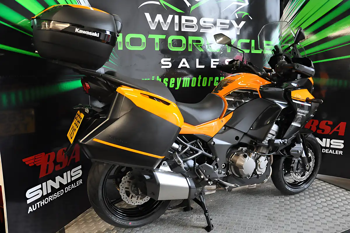 Used 2019 Kawasaki Versys 1000 Tourer Orange - Interior and Exterior details 4