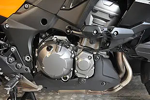 Used 2019 Kawasaki Versys 1000 Tourer Orange - Interior and Exterior details 8