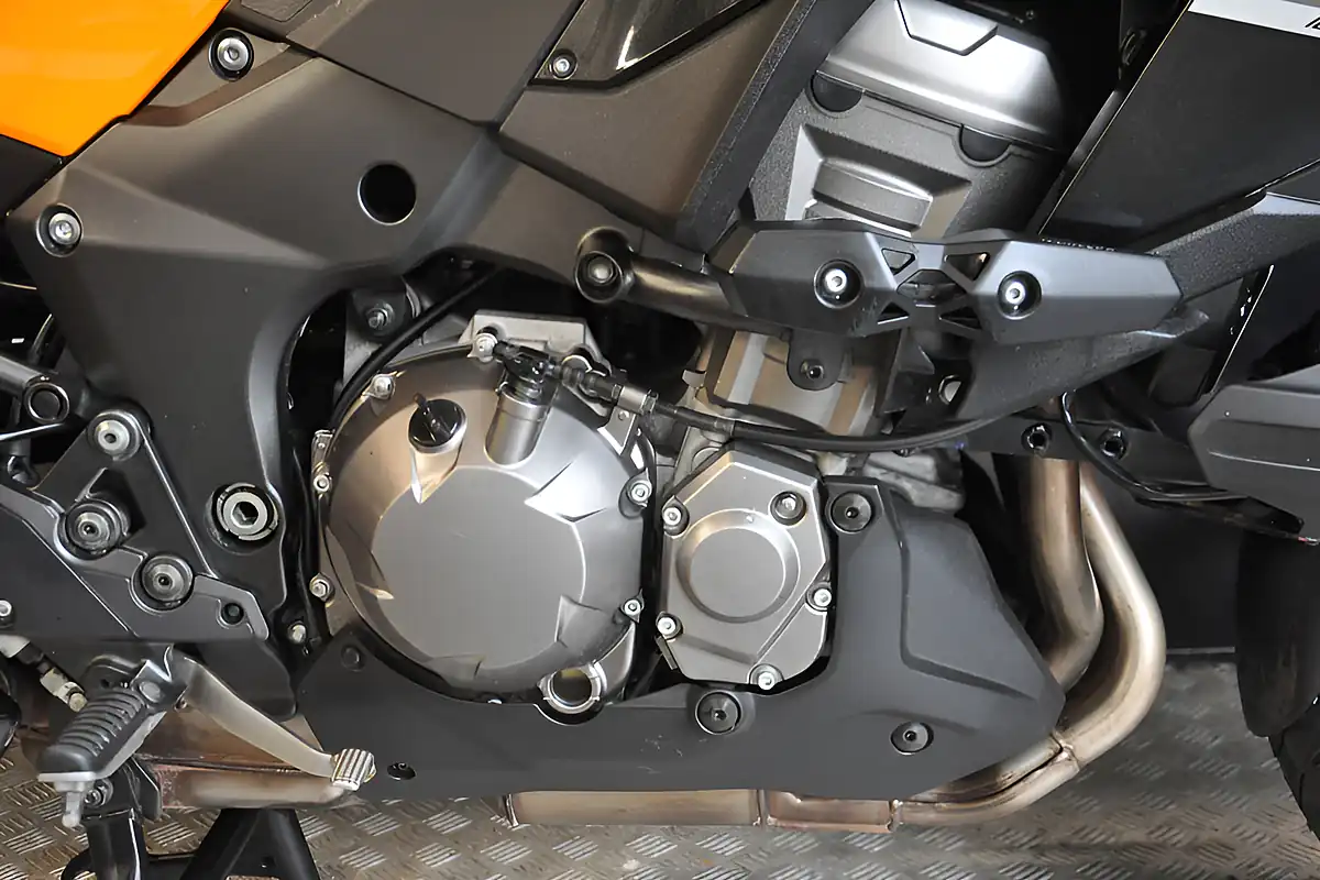 Used 2019 Kawasaki Versys 1000 Tourer Orange - Interior and Exterior details 8