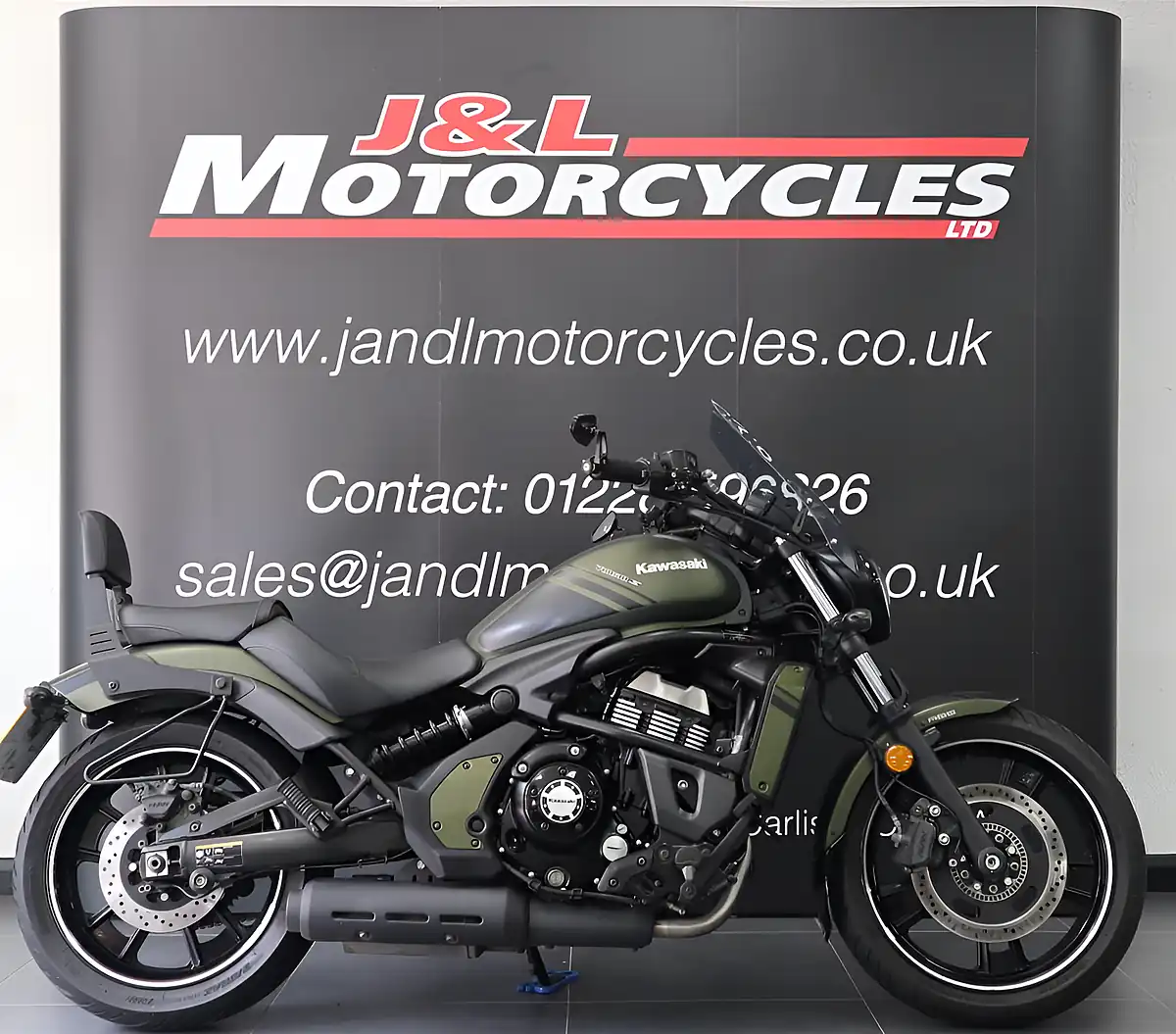 Used 2019 Kawasaki Vulcan S Green - Front View
