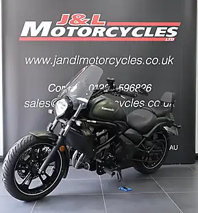 Used 2019 Kawasaki Vulcan S Green - Interior and Exterior details 5