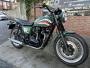 Used 2019 Kawasaki W800 Classic Ej Green - Interior and Exterior details 2