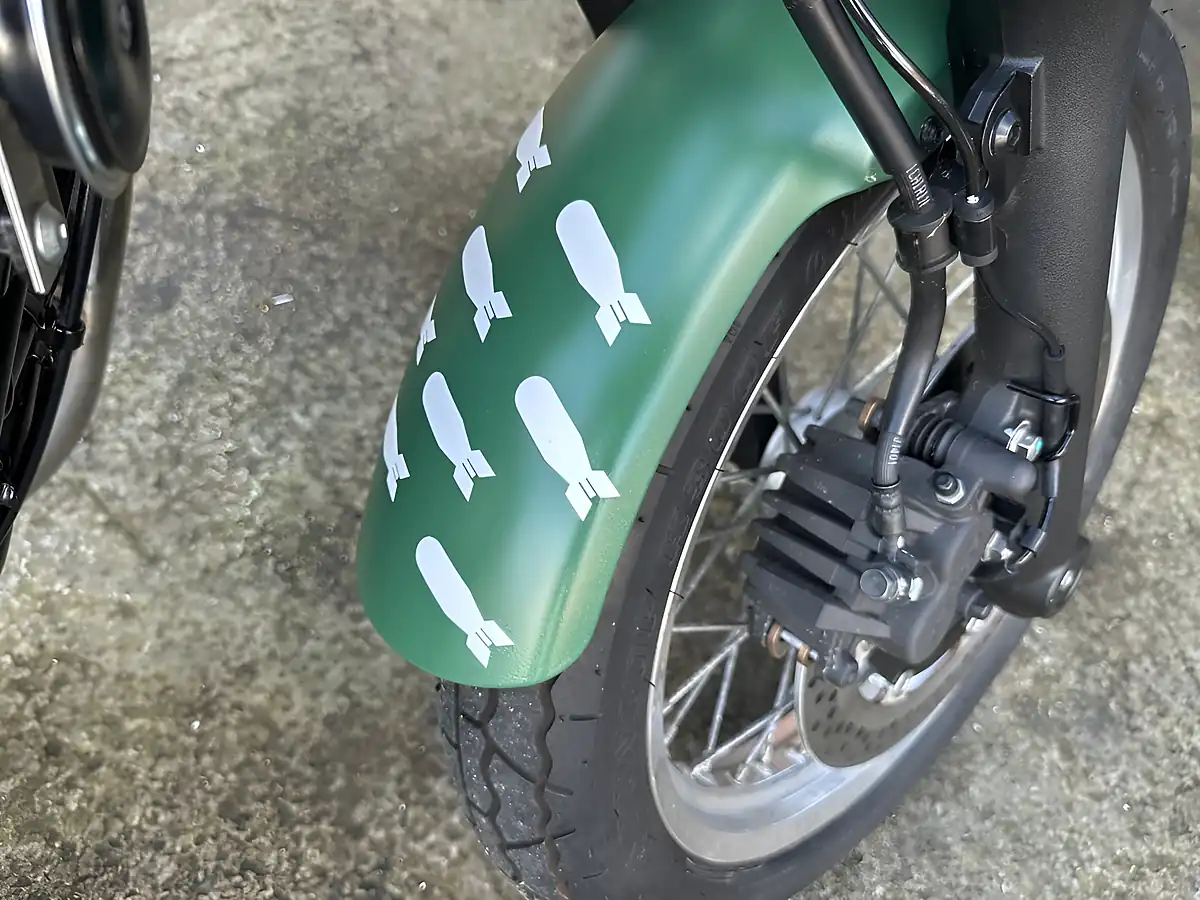 Used 2019 Kawasaki W800 Classic Ej Green - Interior and Exterior details 4