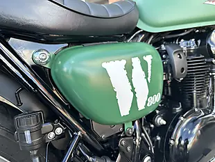 Used 2019 Kawasaki W800 Classic Ej Green - Interior and Exterior details 6