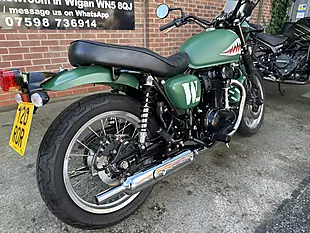 Used 2019 Kawasaki W800 Classic Ej Green - Interior and Exterior details 7