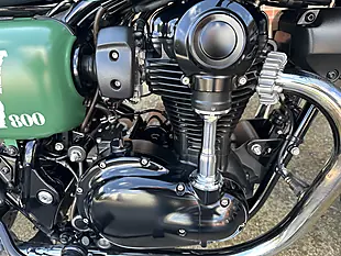 Used 2019 Kawasaki W800 Classic Ej Green - Interior and Exterior details 9