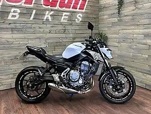 Used 2019 Kawasaki Z650 Supernaked White - Interior and Exterior details 3