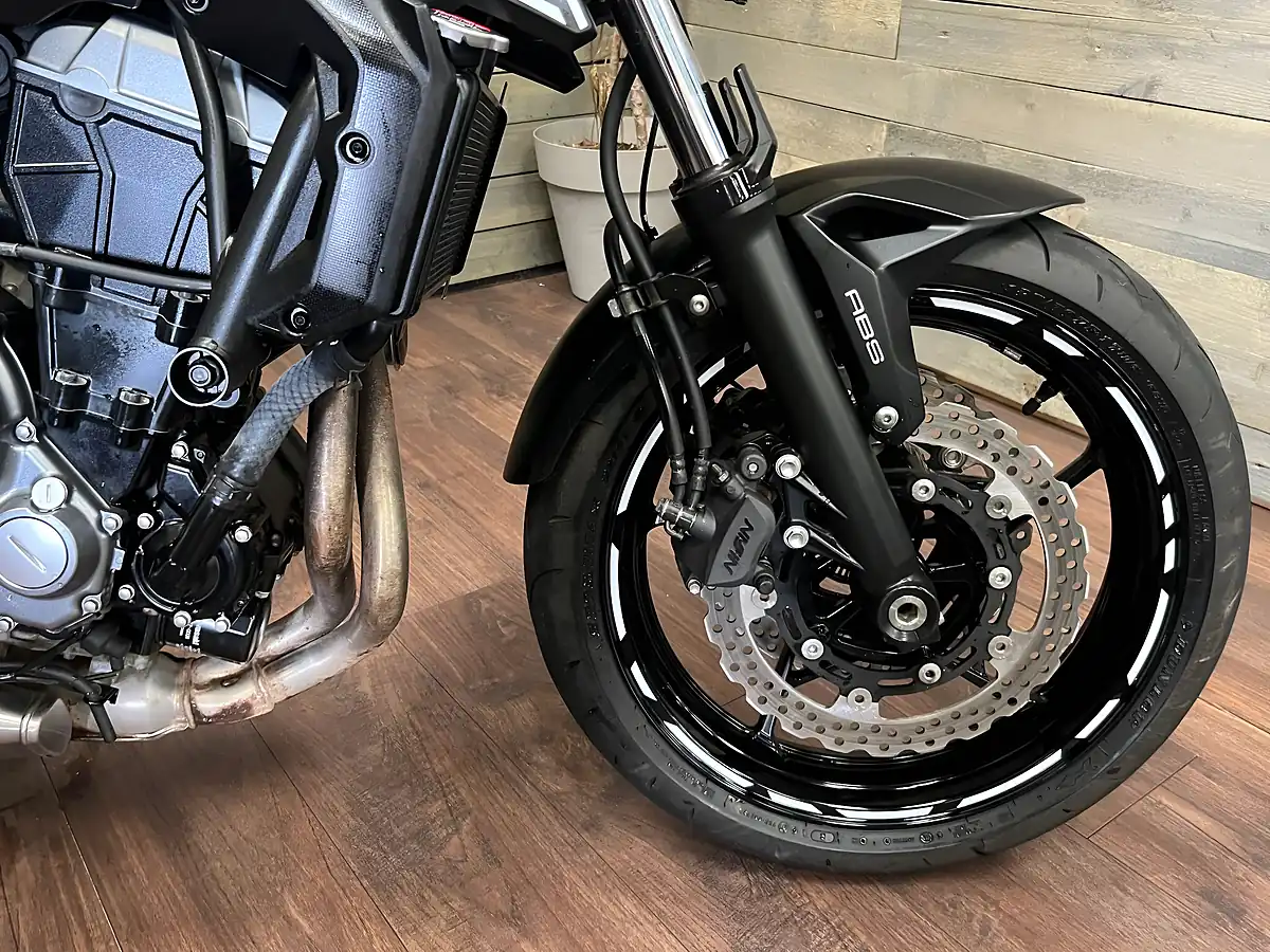 Used 2019 Kawasaki Z650 Supernaked White - Interior and Exterior details 9