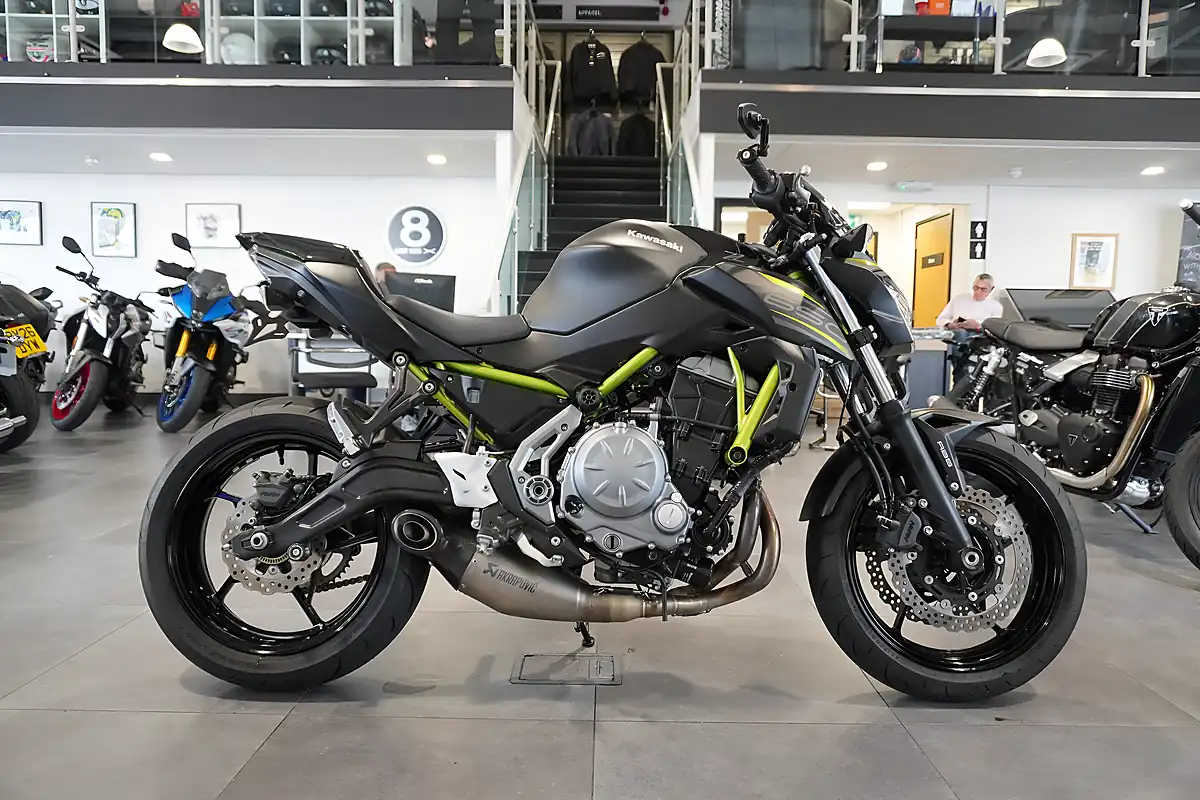 Used 2019 Kawasaki Z650 Z Black - Front View