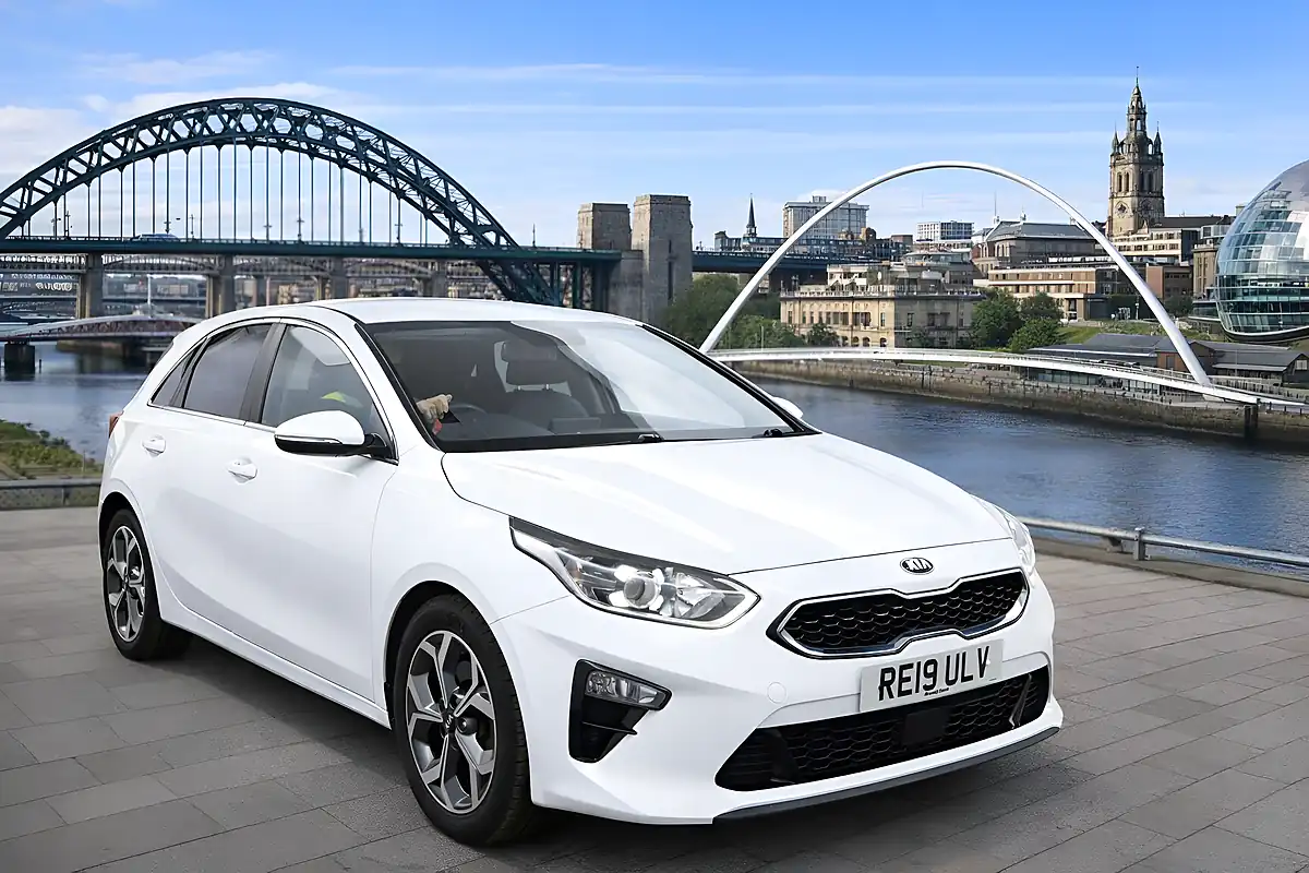 Used 2019 Kia Ceed 3 White - Front View