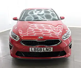 Used 2019 Kia Ceed Eco 2 Red - Interior and Exterior details 2