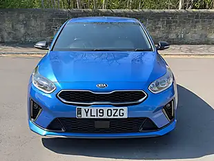 Used 2019 Kia Ceed GT-Line Blue - Interior and Exterior details 3