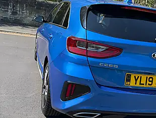 Used 2019 Kia Ceed GT-Line Blue - Interior and Exterior details 9