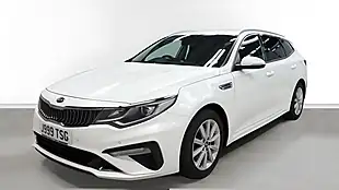 Used 2019 Kia Optima 2 Sportswagon White - Interior and Exterior details 2