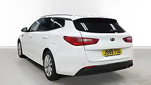 Used 2019 Kia Optima 2 Sportswagon White - Interior and Exterior details 3