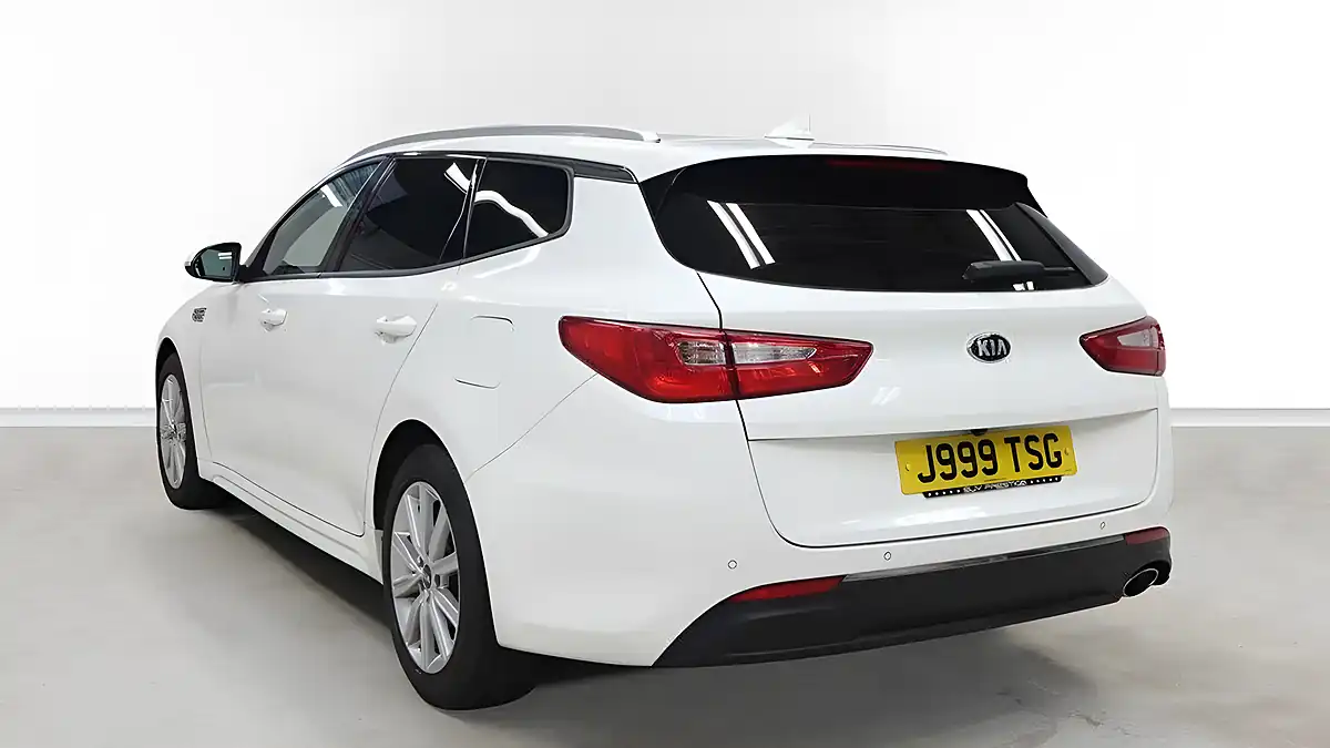 Used 2019 Kia Optima 2 Sportswagon White - Interior and Exterior details 3