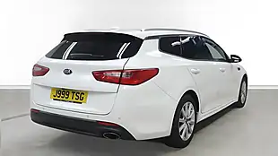 Used 2019 Kia Optima 2 Sportswagon White - Interior and Exterior details 4