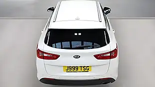 Used 2019 Kia Optima 2 Sportswagon White - Interior and Exterior details 8