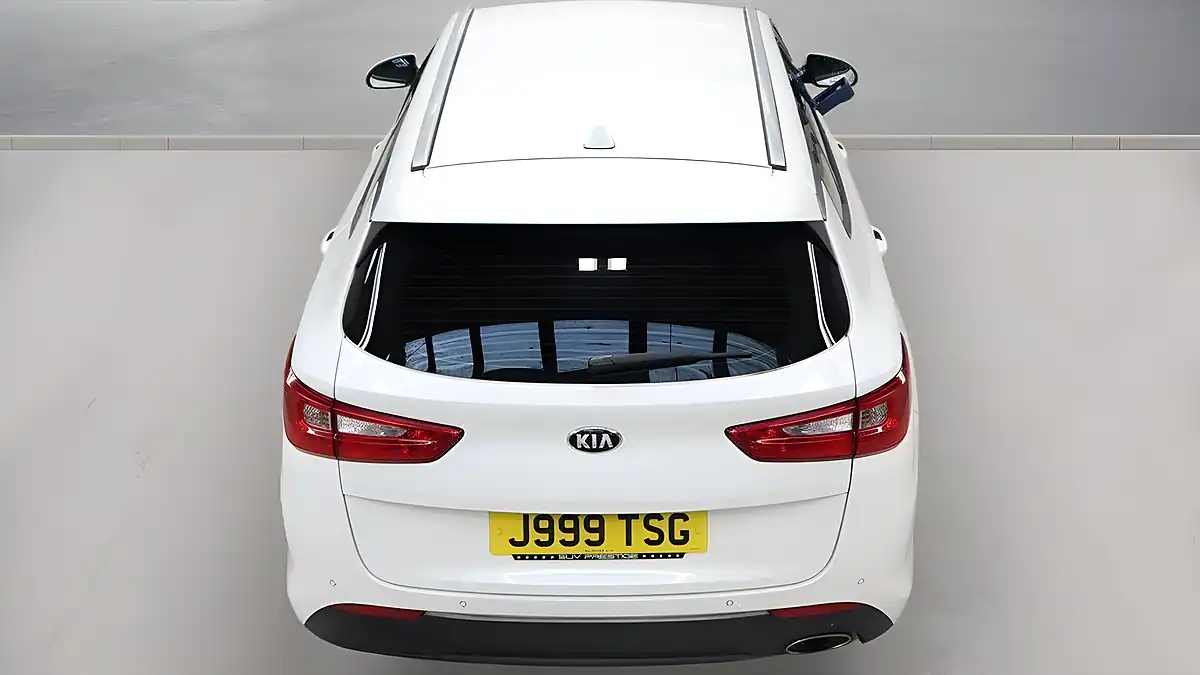 Used 2019 Kia Optima 2 Sportswagon White - Interior and Exterior details 8