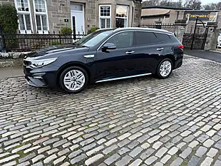 Used 2019 Kia Optima Sportswagon Blue - Interior and Exterior details 3