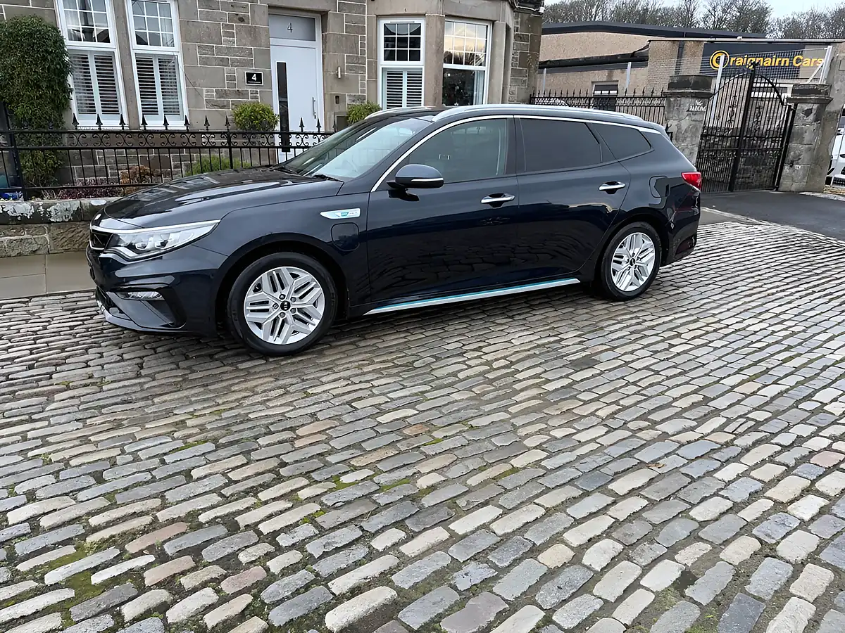 Used 2019 Kia Optima Sportswagon Blue - Interior and Exterior details 3
