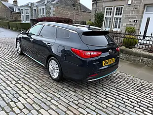 Used 2019 Kia Optima Sportswagon Blue - Interior and Exterior details 4