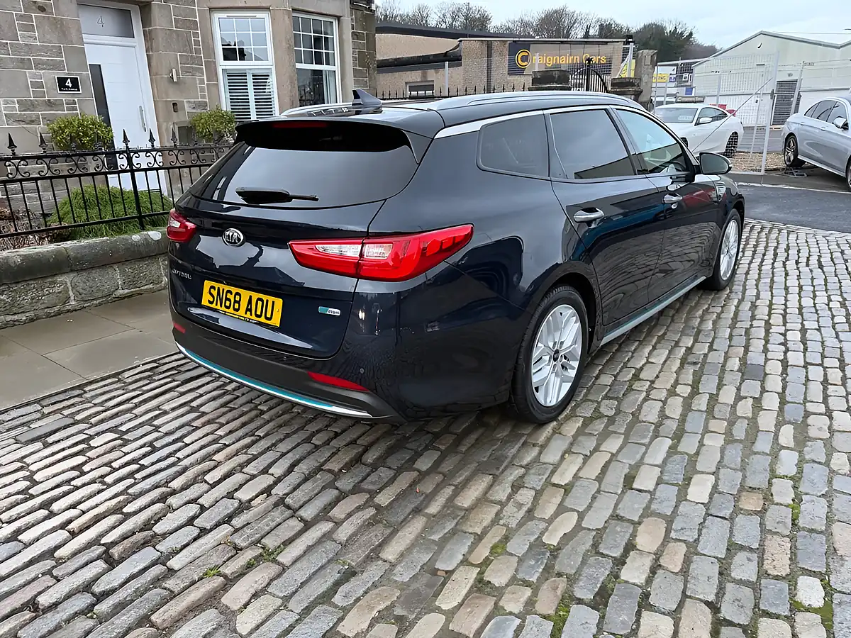 Used 2019 Kia Optima Sportswagon Blue - Interior and Exterior details 5