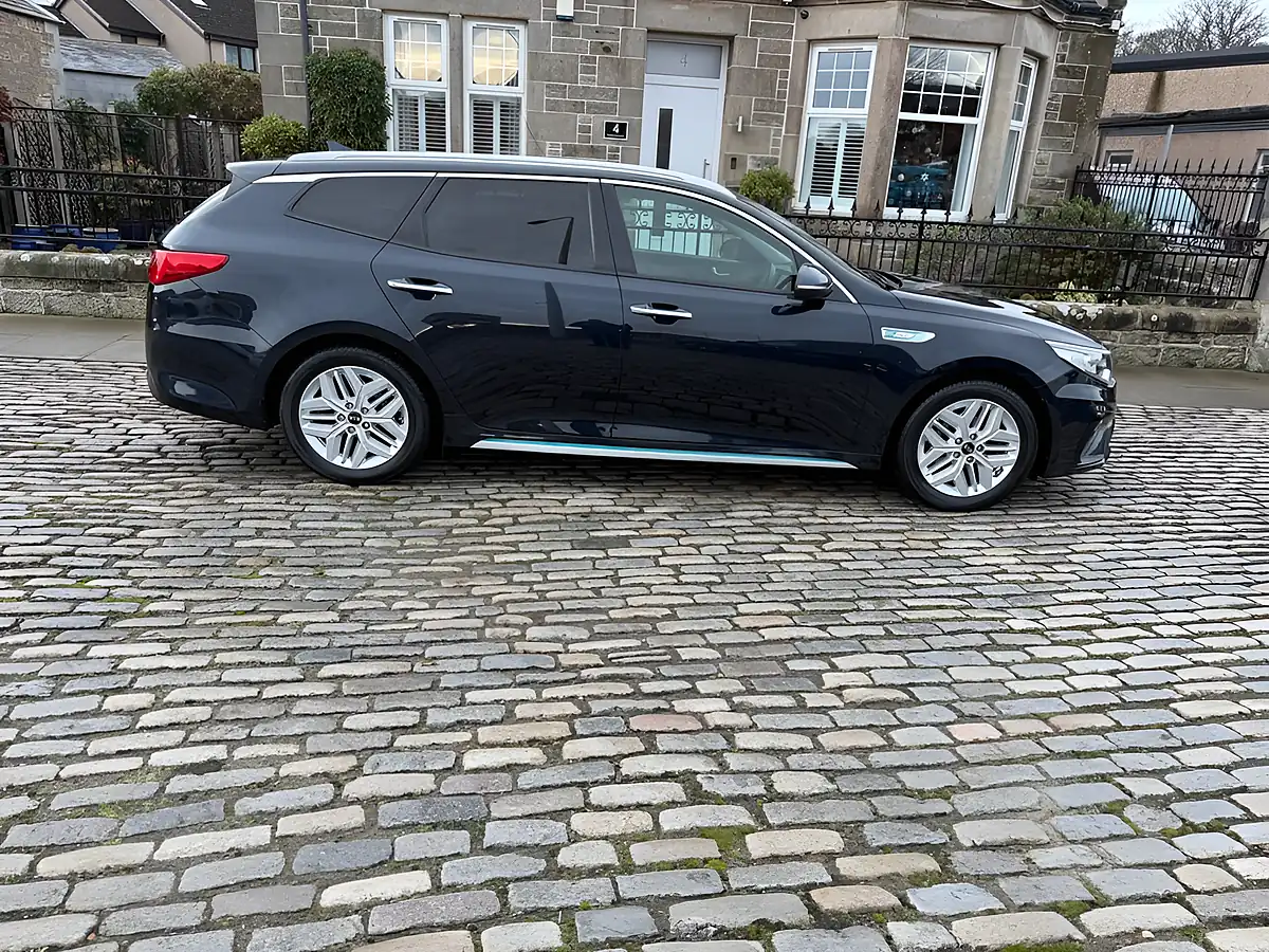 Used 2019 Kia Optima Sportswagon Blue - Interior and Exterior details 6