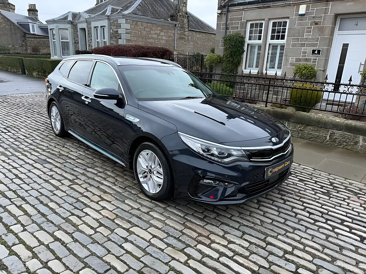 Used 2019 Kia Optima Sportswagon Blue - Interior and Exterior details 7