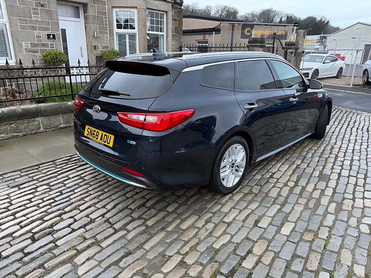 Used 2019 Kia Optima Sportswagon Blue - Interior and Exterior details 9