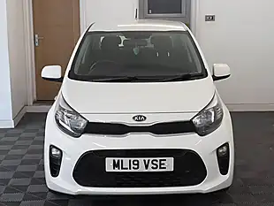 Used 2019 Kia Picanto 2 White - Interior and Exterior details 2