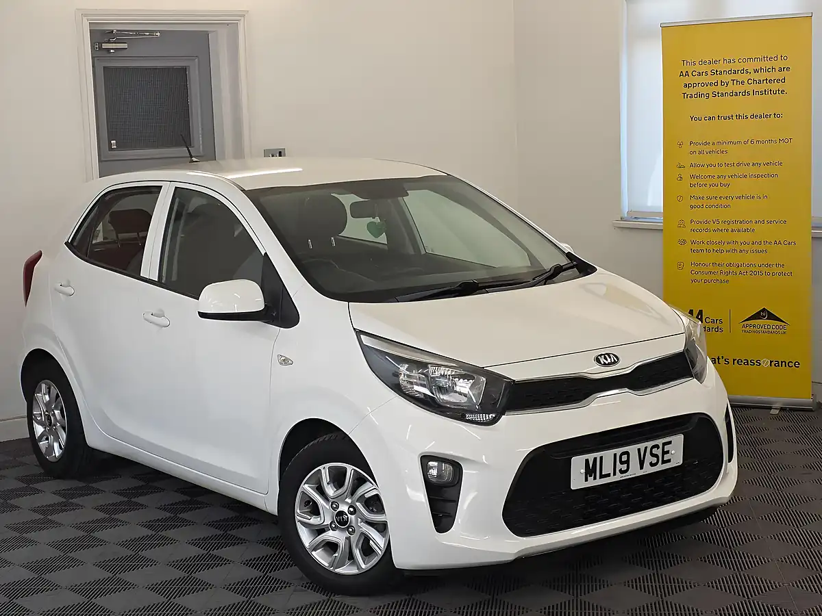 Used 2019 Kia Picanto 2 White - Interior and Exterior details 3