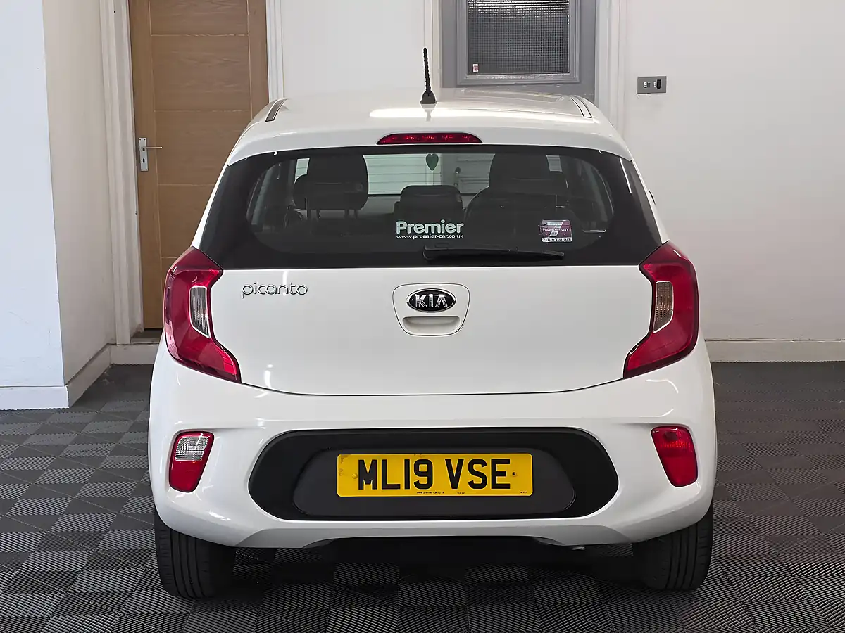 Used 2019 Kia Picanto 2 White - Interior and Exterior details 5