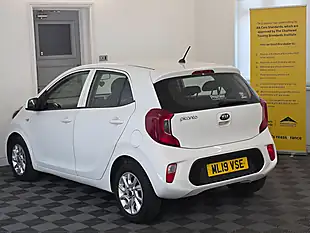 Used 2019 Kia Picanto 2 White - Interior and Exterior details 6