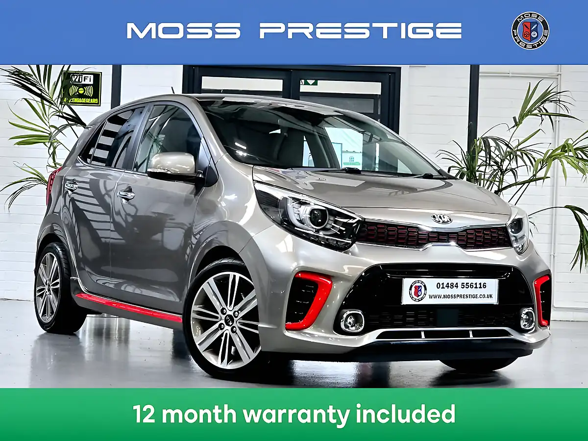 Used 2019 Kia Picanto GT-Line S Silver - Front View