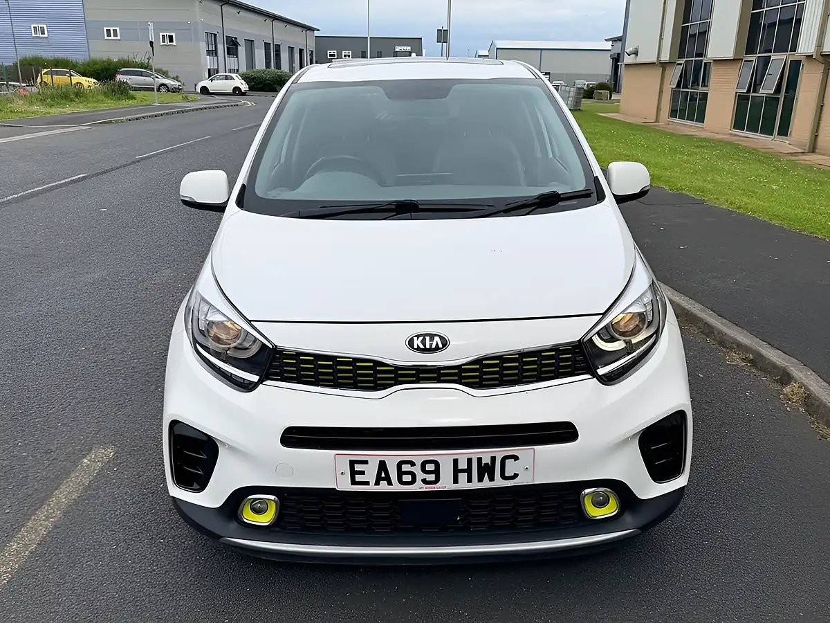 Used 2019 Kia Picanto X-Line S Clear White - Interior and Exterior details 7