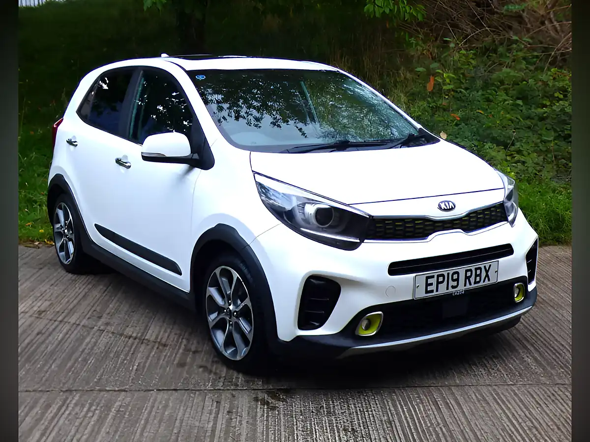 Used 2019 Kia Picanto X-Line S White - Interior and Exterior details 4